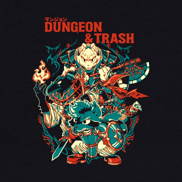 DUNGEON & TRASH by HortaStudio